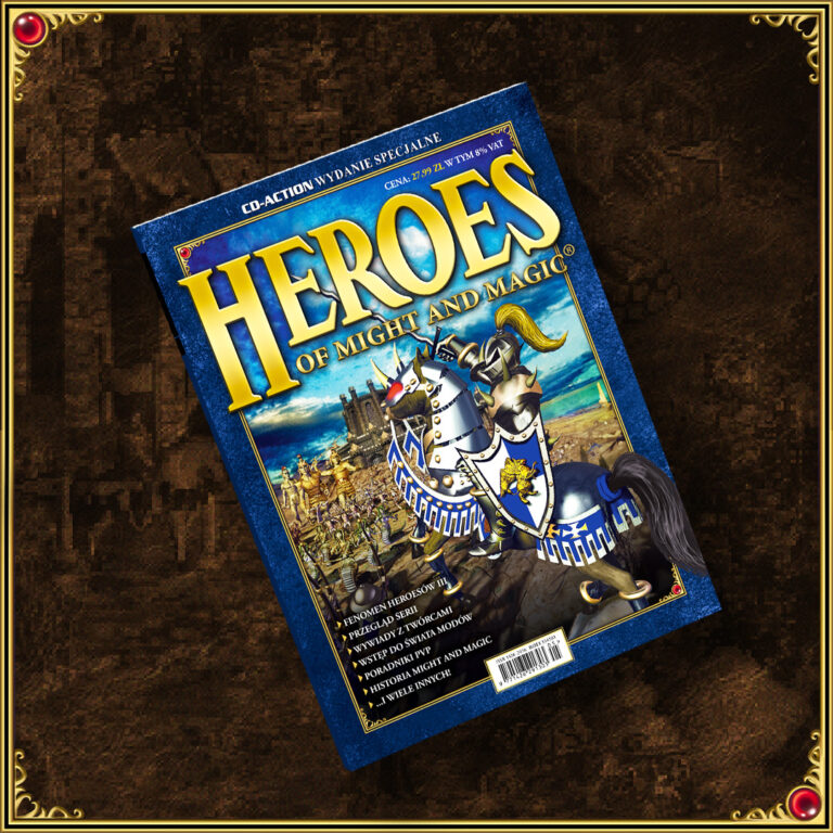 Heroes of Might and Magic - CD-Action - wydanie specjalne - okładka