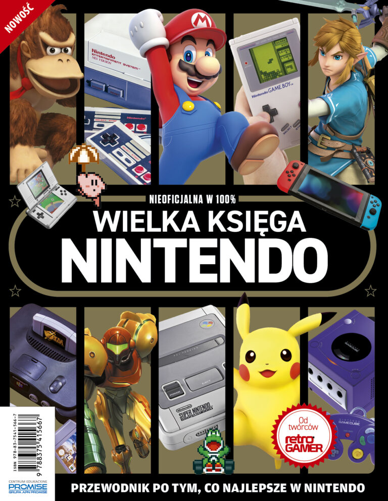 Nieoficjalna w 100% Wielka Księga Nintendo - okładka